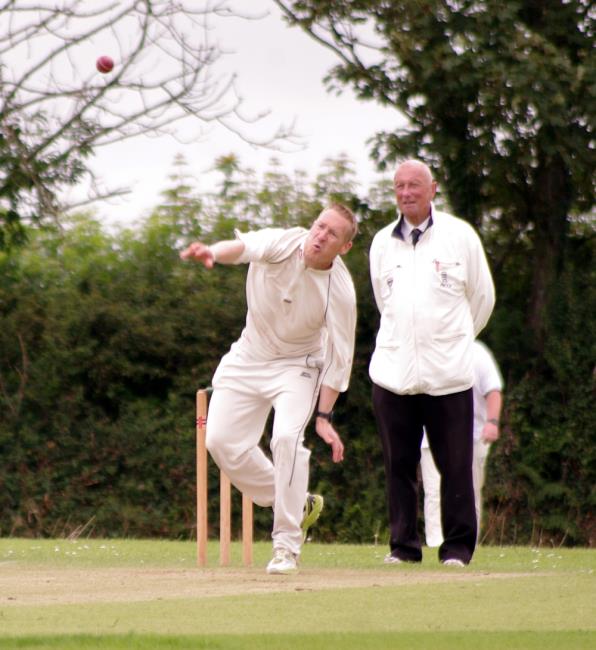 Jamie White - bowled well for The Dock